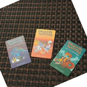 Dragon Masters Yoto Cards Complete Set of 3 Tracey West Stories for Kids